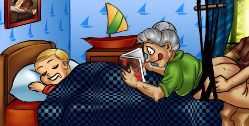 Granny Grandma Animated - Real Grandmothers - The Granny Next Door, Real Amateur ...